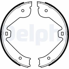 Bremsbacken Hinten für Audi